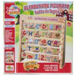 Rstoys Alfabetiere Figurato in Legno