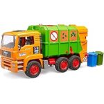 Bruder Ed 50° Anniv. MAN TGA Garbage truck orange