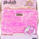 Girabrilla Maxi Valigetta Make Up Tweed Case Pink