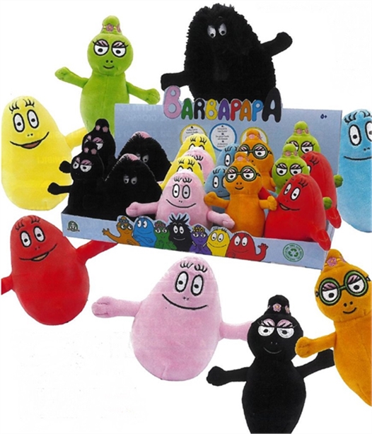 857a07ff55e86532917465f96853ce04 Barbapapà Peluche 12 cm Ass - immagine 1
