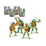 Turtles Mutant Mayhem Personaggi Deluxe Trasformabili Ass.