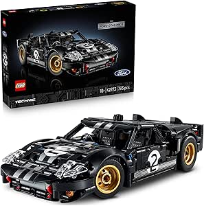 47fcd39c0f1e1a39b9534c3640a360ba Lego Technic Auto da corsa Ford GT40 MKII 1966 - immagine 1