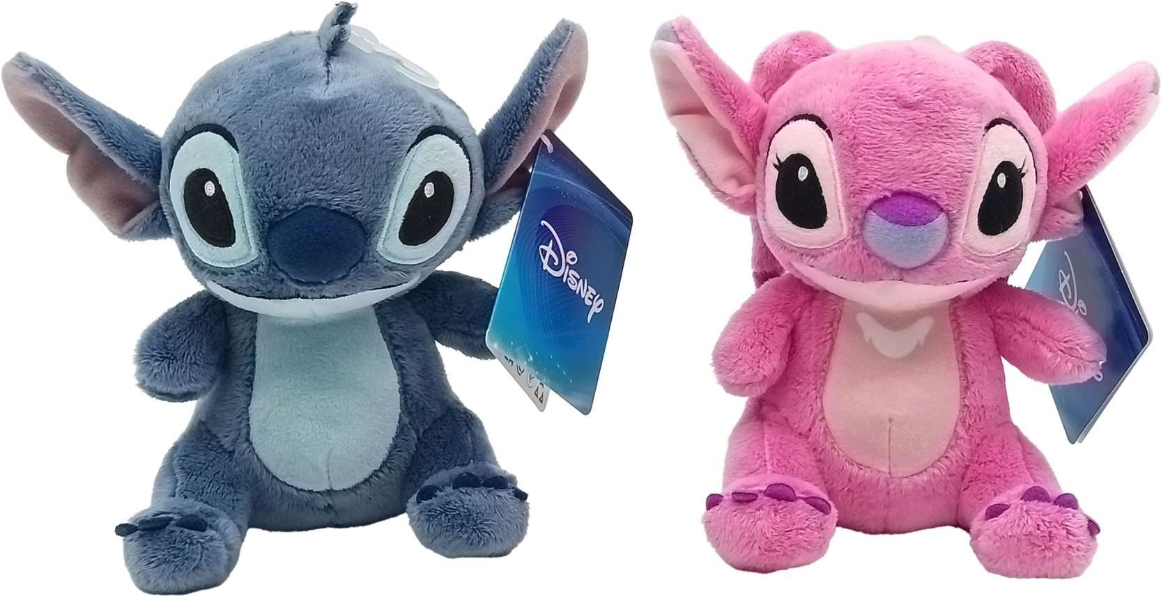 6bf5e808358659ef6ad3615da67b6caf Peluche cm.15 Stitch e Angel Ass. - immagine 1