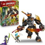 Lego Ninjago Mech della missione di Cole e drago Zane