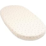 Stokke® Sleepi™ Bed Fitted Sheet Flower Ecru OCS