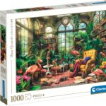 Clementoni Puzzle 1000 Pz. The Greenhouse Library