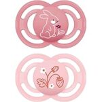 MAM Succhietti Perfect Circular PP 6+m, silicone, conf. DOPPIA, femmina