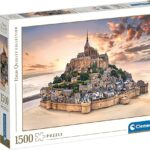 Clementoni Puzzle 1500 Pz. HQC The Mont Saint-Michel Risin