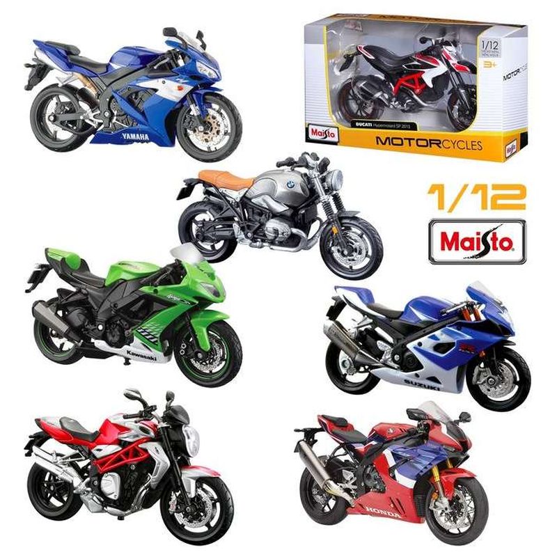 283ed4d6d5ef5b91f660b97c07f59bae Maisto Moto Stradali 1:12 - immagine 1