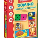 Clementoni Montessori - Domino Numeri e Animali