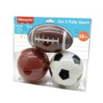 Fisher Price Set 3 Palle Sport