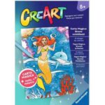 Creart Album da Colorare 5+ Carta Magica Sirene