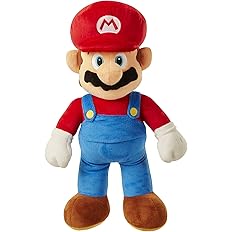0df83573ed4793cac3080ff2e6d293c5 Nintendo - Peluche Jumbo Mario - immagine 1