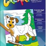 Creart Album da Colorare 5+ Il Mondo degli Animali