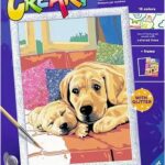 Ravensburger CreArt Serie D - Amore di Cagnolini