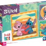 Clementoni Puzzle 3x48 pz. Square Stitch