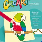 Creart Album da Colorare 3+ Scopri gli Animali