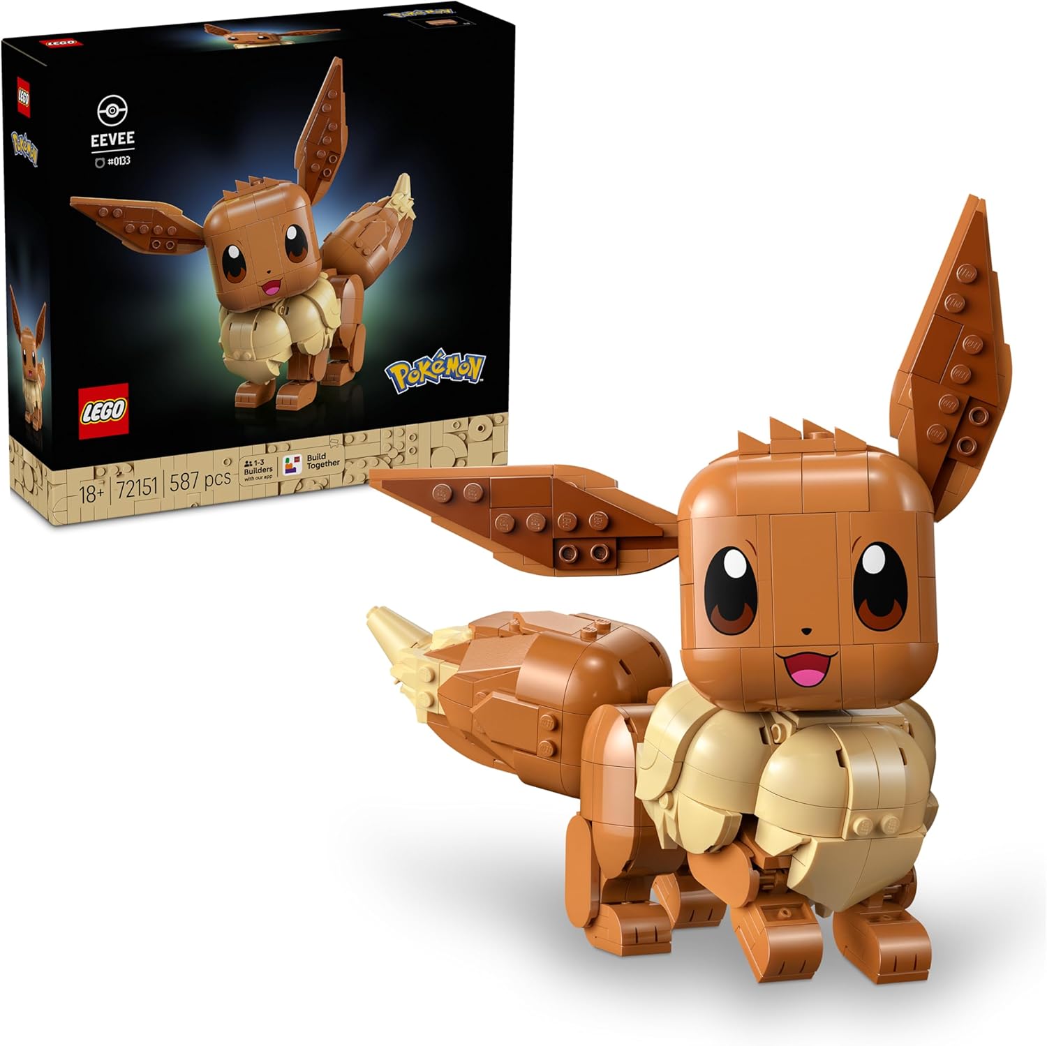 2640e91519beebeee6e4be6b263e1c96 Lego Pokémon Eevee - immagine 1
