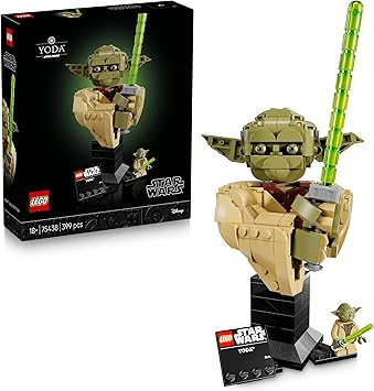 427dfdf52defac2a500a26cb961a291b Lego Star Wars TM Busto di Yoda - immagine 1