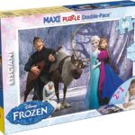 Puzzle Lisciani Double Face MAXI 60 PZ. Frozen Musica e Divertimento