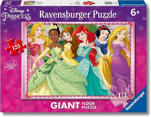 0993a54112ab200168430e172fe2fcd1 Ravensburger Puzzle 125 pz. Maxi Disney Princess - immagine 1