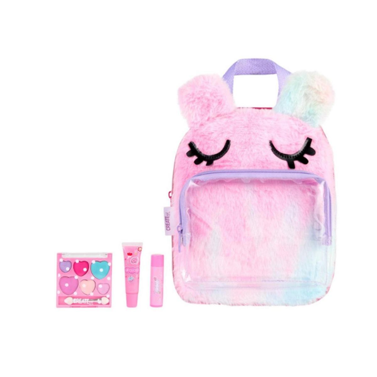 0af1fee5d8fe4a4fd8f482a5efe927f1 Create It! Zainetto con Trucchi Fluffy - immagine 1