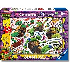 0fa6ea55c3b9ffcefcb296c4e4d3c82d Ravensburger Puzzle 125 pz. Maxi Teenage Mutant Ninja Turtles - immagine 1
