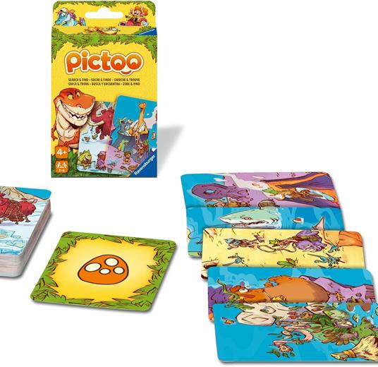 717f2c3e09b70162a2563be6b3c3ddf8 Ravensburger PICTOO: Dino - immagine 1
