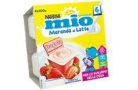 7bafe6c303af3a9bea95d91fb6a1299a Mio Merenda gr.100x4 - Fragola - immagine 1