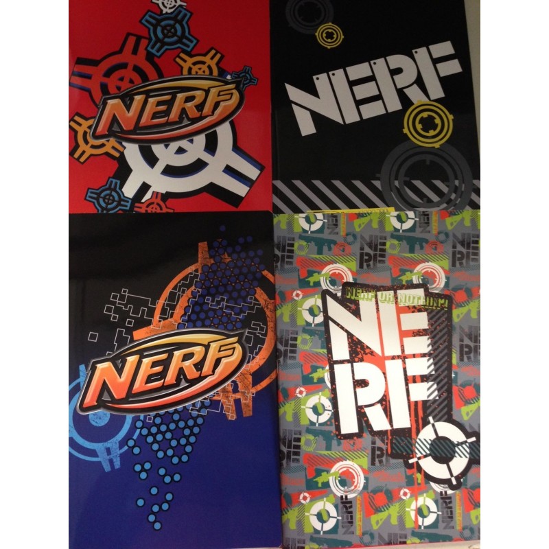 80e3845439a22ed99be9b62df1ba2121 Nerf Quaderno Maxi gr. 100 Rig.B - immagine 1