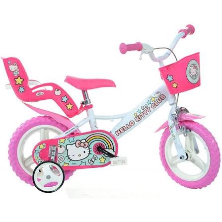 81cc333a316a6192bb2aca1a44503b2b Bicicletta 12" Hello Kitty 124RL-KH2 - immagine 1