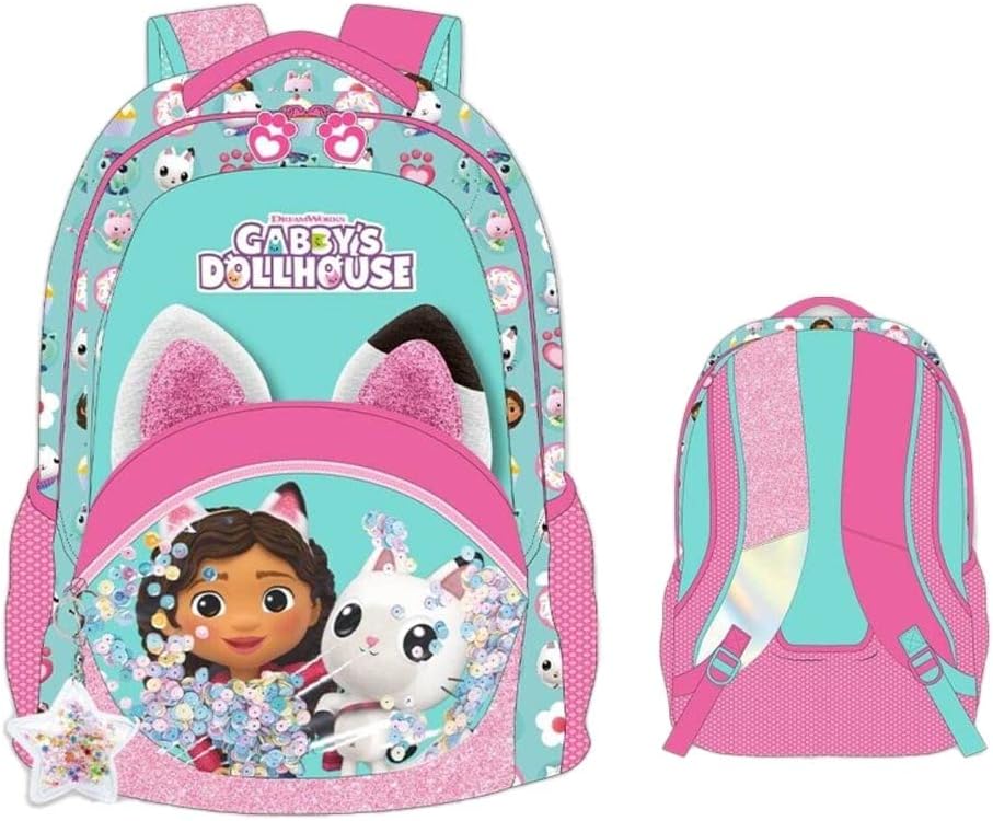 92b78d9b5c04f15cfe01059ae42ba54b Zaino Asilo Gabby's Dollhouse cm.32 - immagine 1