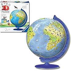 acc8114c299d5430df488cd51f946d54 Ravensburger Puzzle 3d - Globo 180 pz. - immagine 1