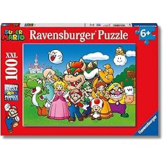 b4199b9c6f5e1cee1a809f40a28ef73b Ravensburger Puzzle 100 pz. Super Mario - immagine 1
