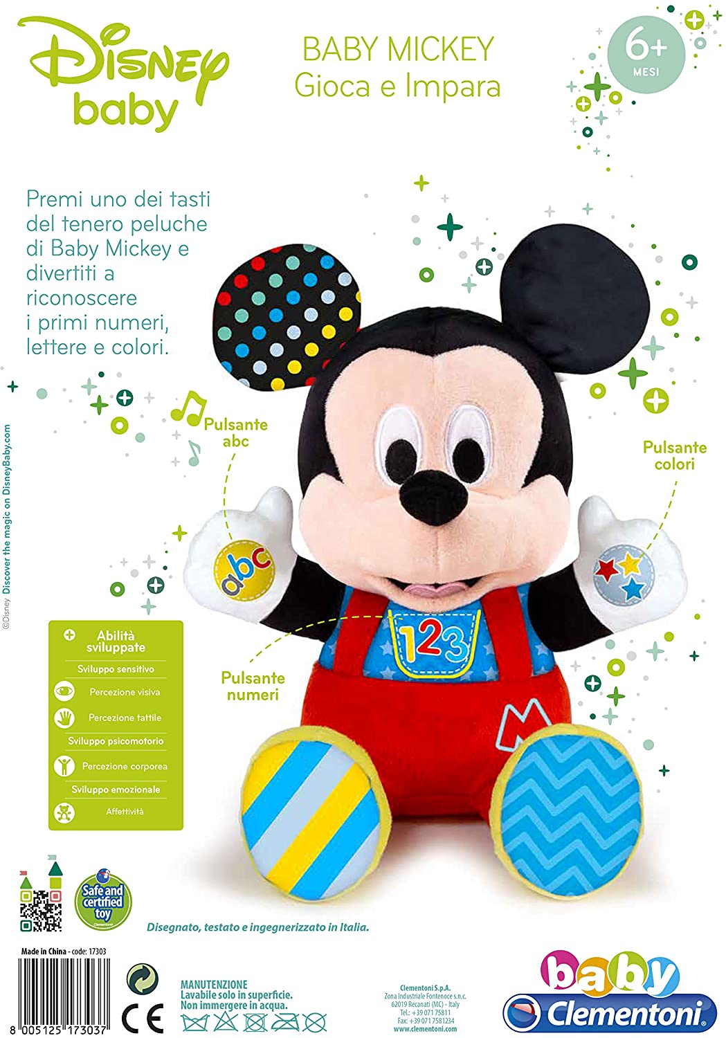 d72d04aeb2bde5cb7d8d82389a9d0a5b *Clementoni Baby Mickey Gioca e impara - immagine 1