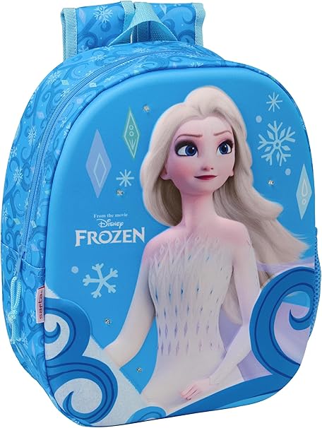 3658d9c90d8c2f59bf84b60c4c0c4d7c Zaino Asilo 3D con Led Frozen - immagine 1