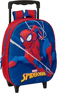 369944c52bdfe8972950924ce9f1b59e Zaino Trolley Asilo 3D Spiderman - immagine 1