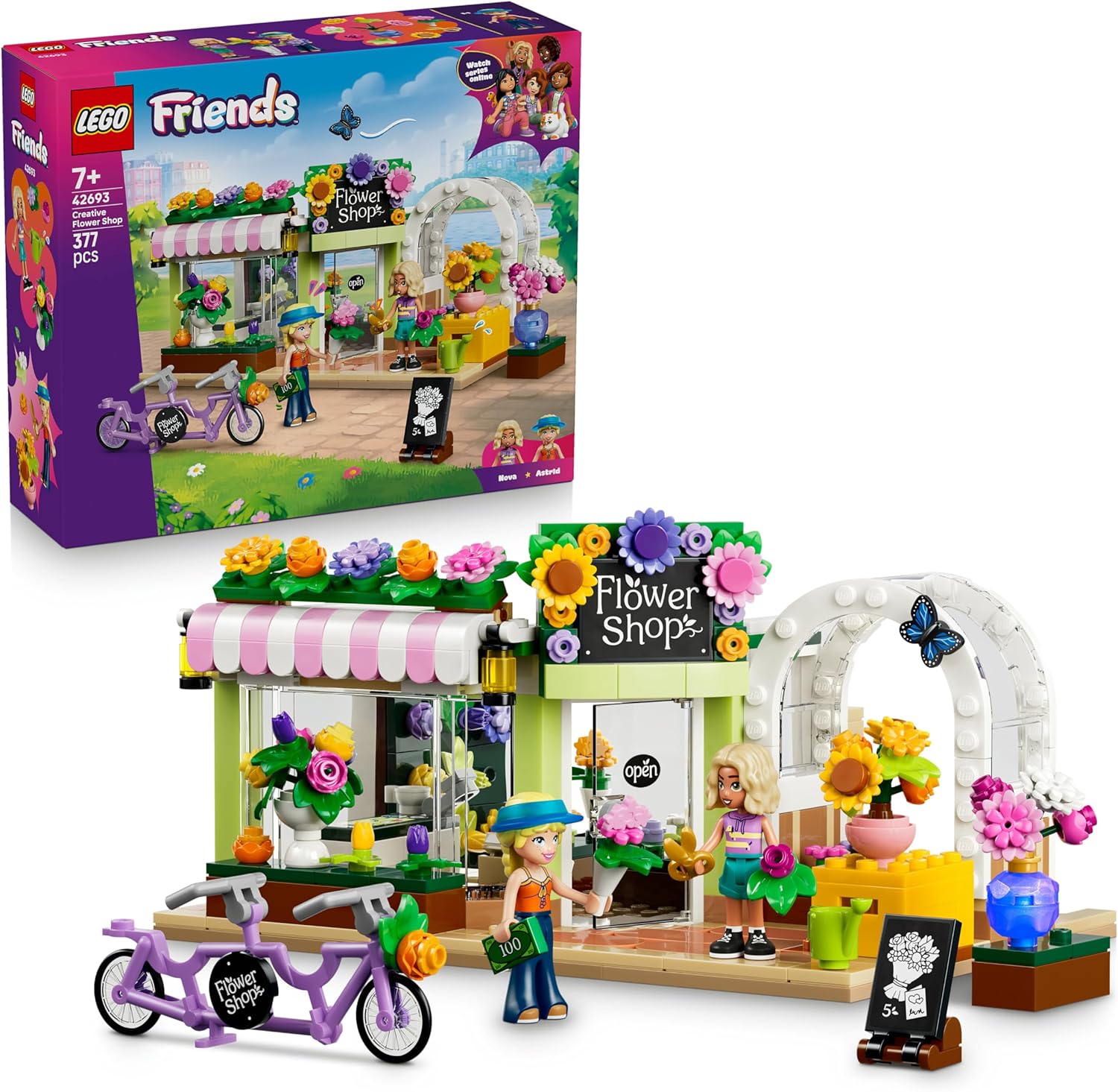 3c522f24be24e5684f8adb410480ac24 Lego Friends Negozio di fiori creativo - immagine 1