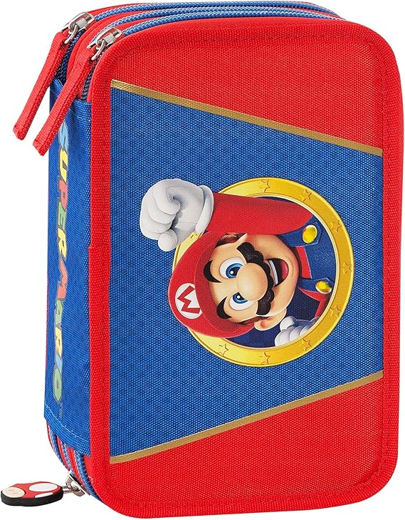 3cf8031c68d7a080484cf5aa75b747be ASTUCCIO CORREDO 3 ZIP SUPERMARIO - immagine 1