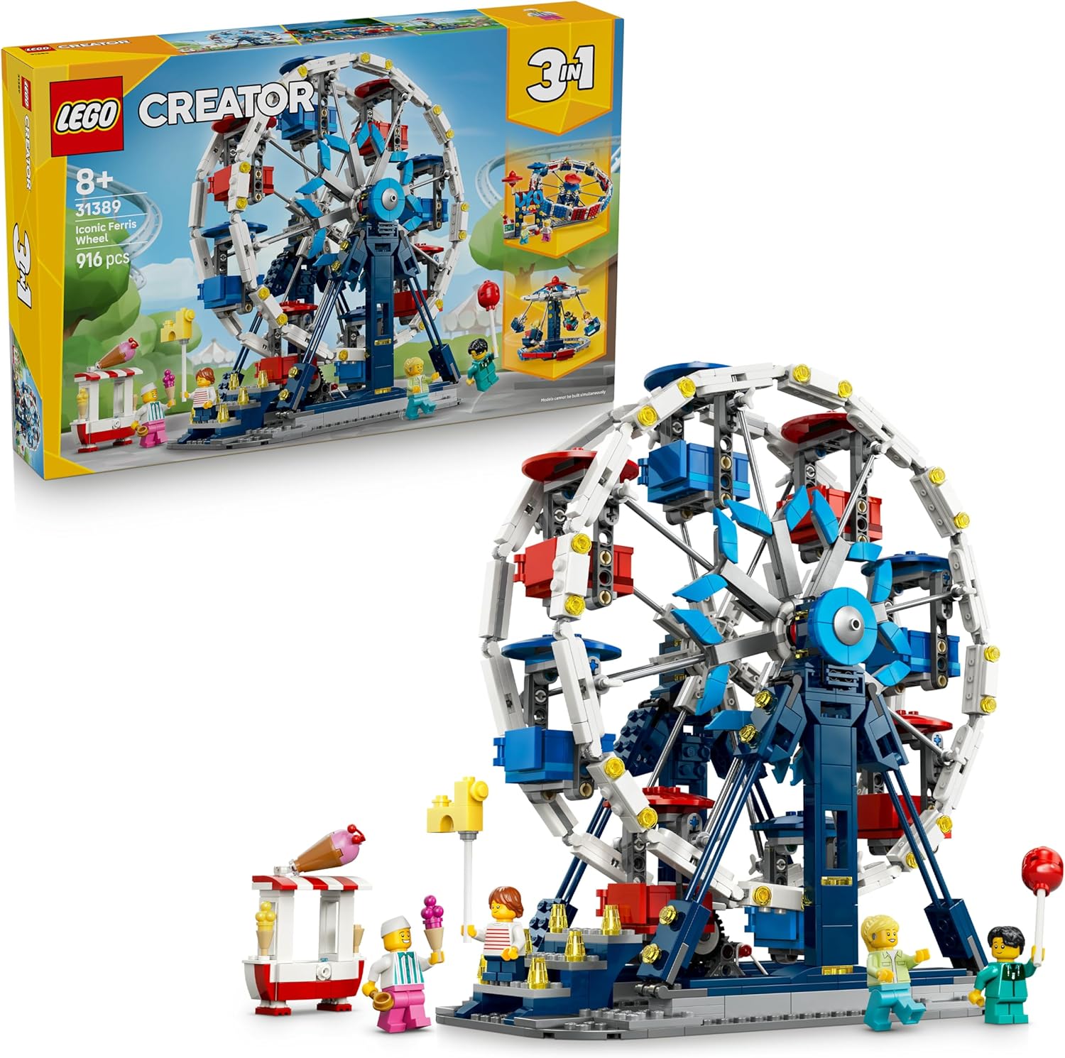 4814a813a823660423d5cf2b737d323f Lego Creator Iconica ruota panoramica - immagine 1