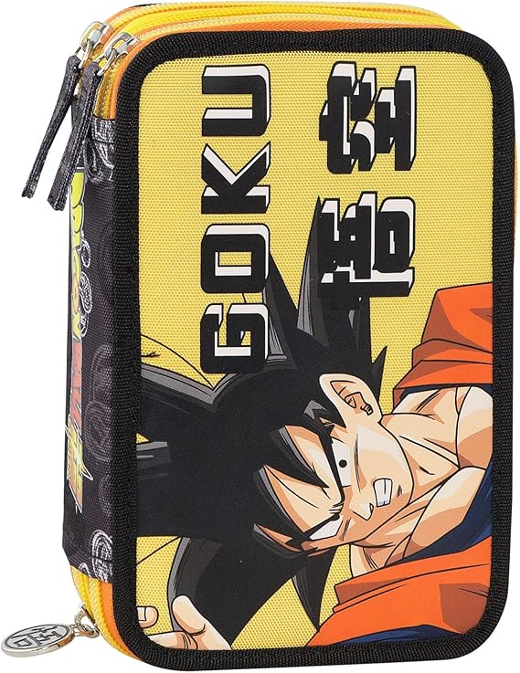563d6a4bc071d5b2168db30ffd121f93 ASTUCCIO CORREDO 3 ZIP DRAGON BALL - immagine 1