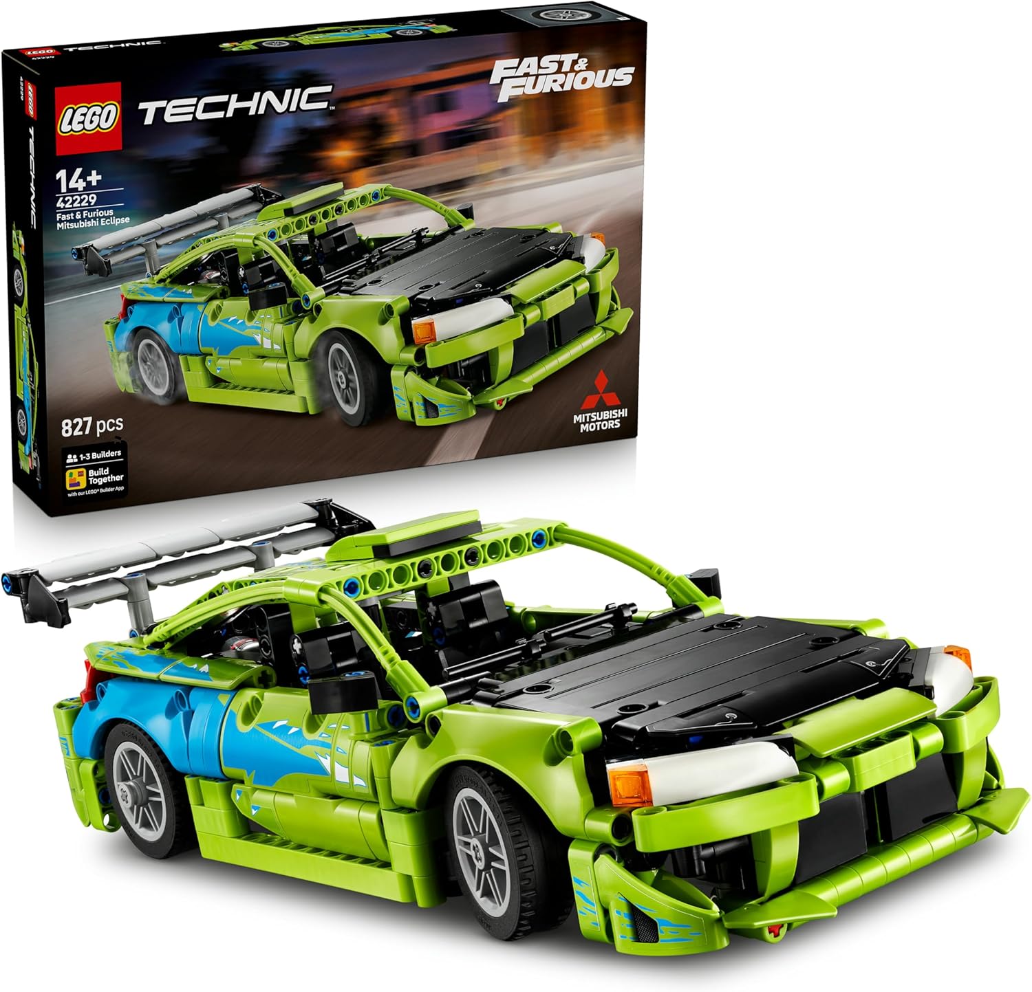 5836a2c26b564c8fb942867c0d019f25 Lego Technic Auto Mitsubishi Eclipse Fast and Furious - immagine 1