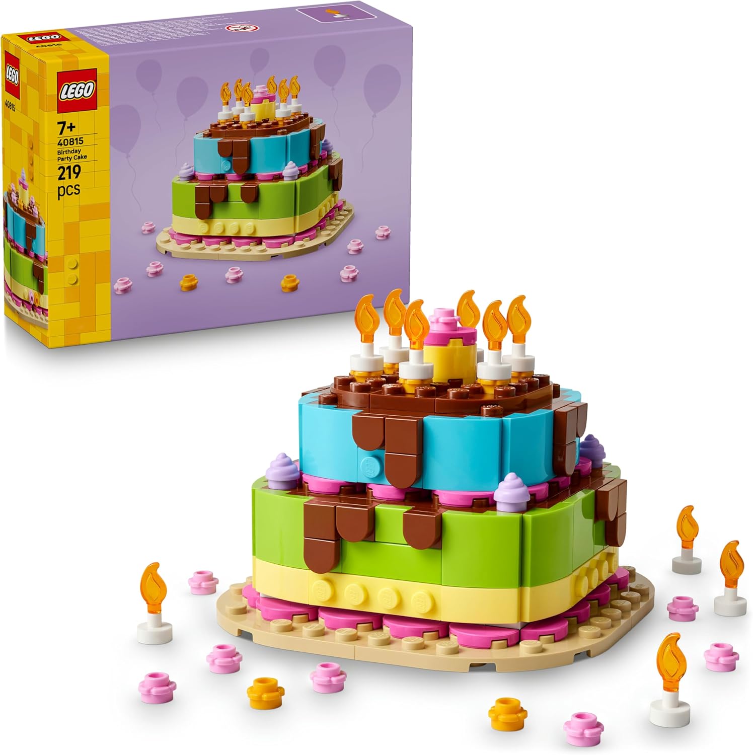 8be0d154e53a5d045be1286e6601fc9a Lego Seasons and Occasions Torta della festa di compleanno - immagine 1