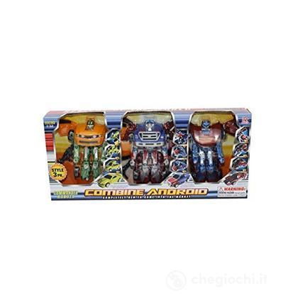 9c7bd0c3737de1e4cda4d3f54b17a946 Transformers Combine Android 3 pezzi - immagine 1