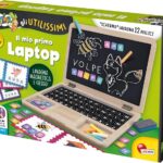 Lisciani Carotina Gli Utilissimi - Primo Laptop di Legno