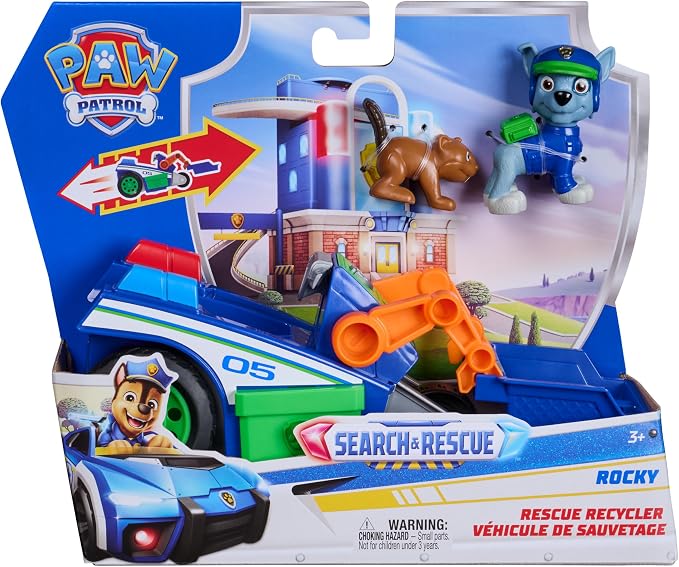 ad8ceafd9e569255020ce19eb286a0cd Paw Patrol Veicolo Search & Rescue Rocky - immagine 1