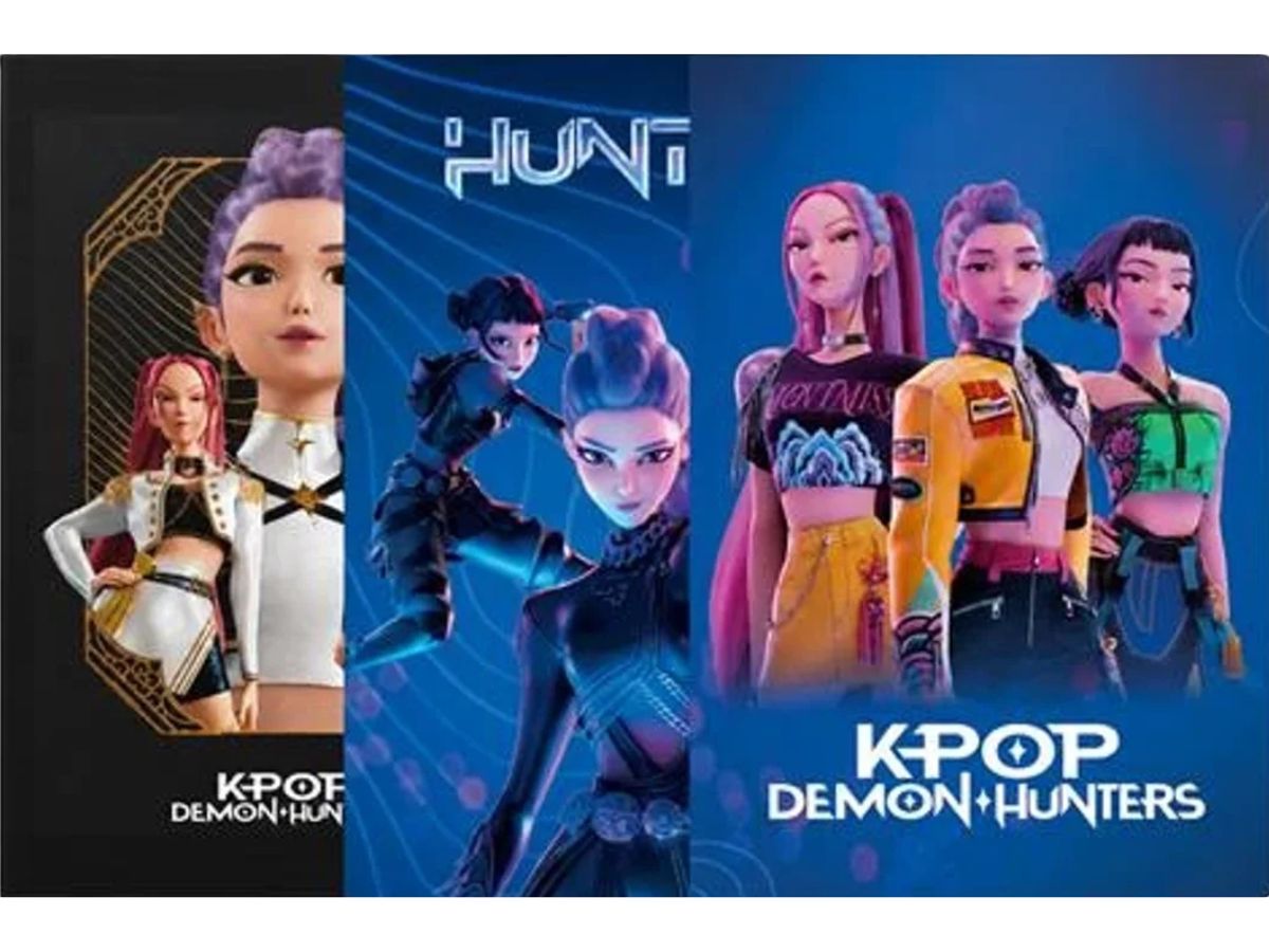 bbb9040eeacefd5a1776192f336cd157 K-Pop Demon Hunters Quaderno Maxi Rig.A. - immagine 1