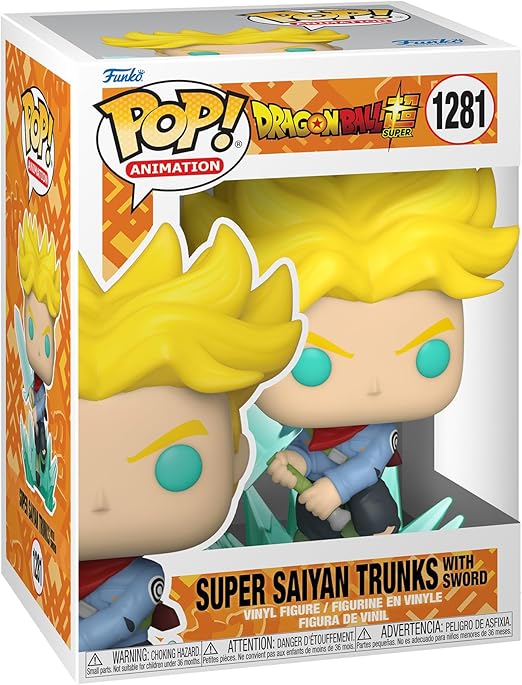 c04526ada77df8452497a98545e28497 FUNKO POP DRAGON BALL SS TRUNKS 1281 - immagine 1