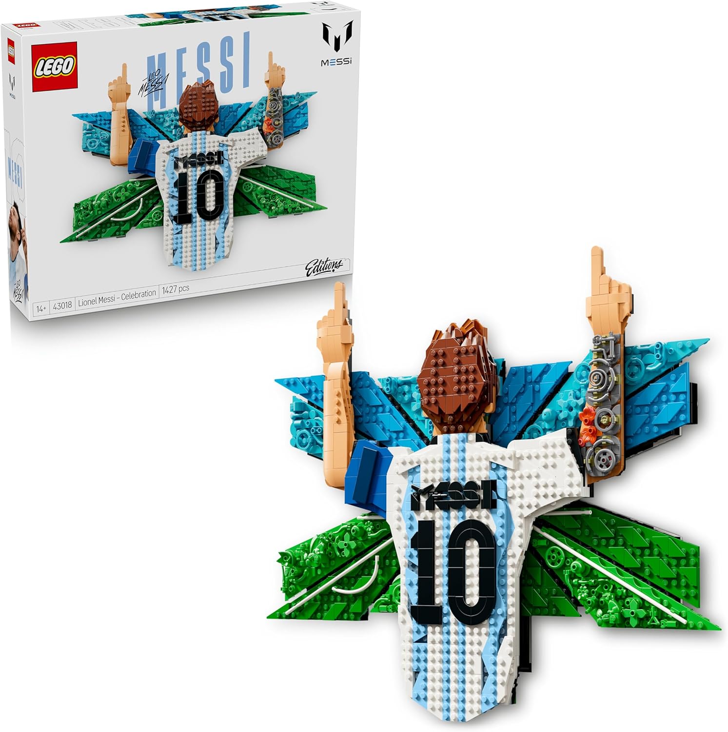 cd1255f63edf9c82faa007e3bfc0c7ed Lego Editions Sports - Lionel Messi Celebration - immagine 1
