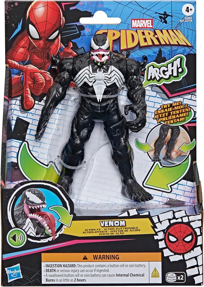 d108bb40c339b129f433632700492487 Spiderman Action Figure Venom - immagine 1